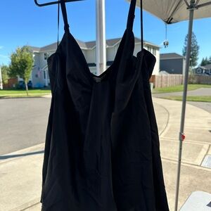 Skies Are Blue Curvy Black Dress